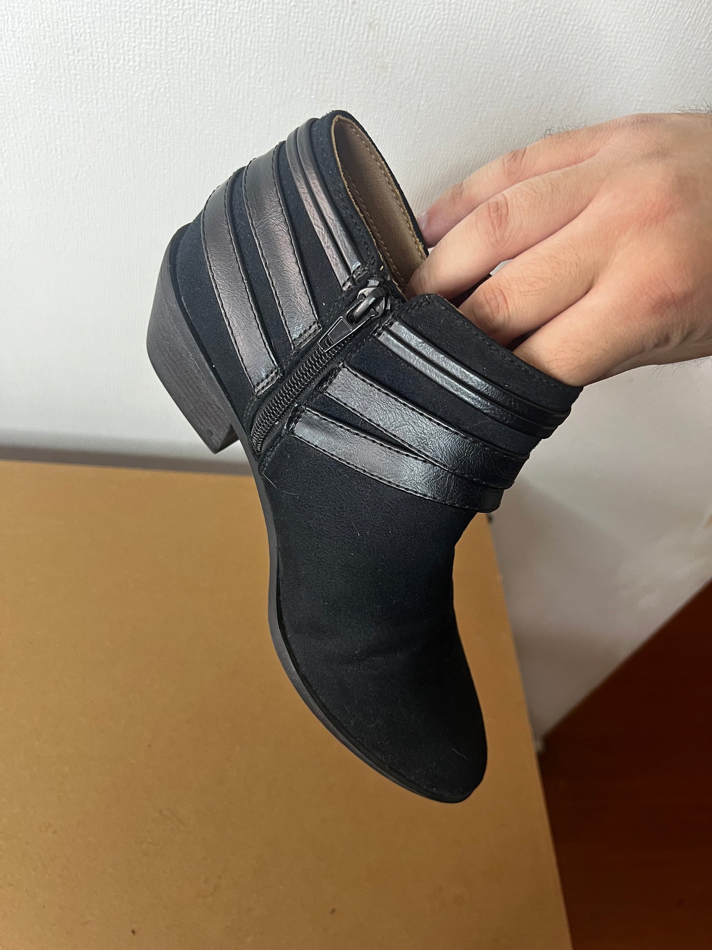 BOTIN GAMUZA LIFESTRIDE NEGRO N39