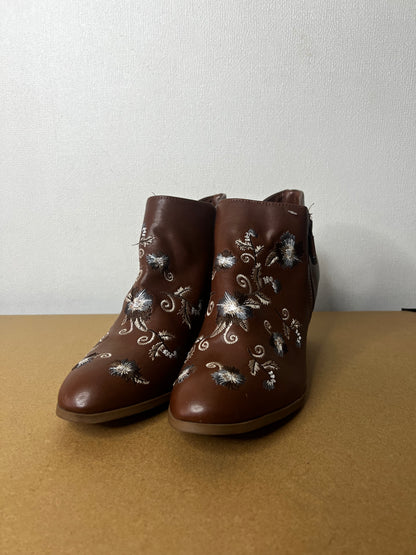 BOTINES STYLE & CO CAFE OSCURO N39