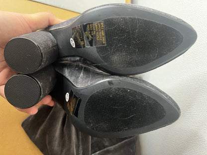 BUCANERA FRH TERCIOPELO GRIS N36