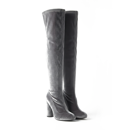BUCANERA FRH TERCIOPELO GRIS N36