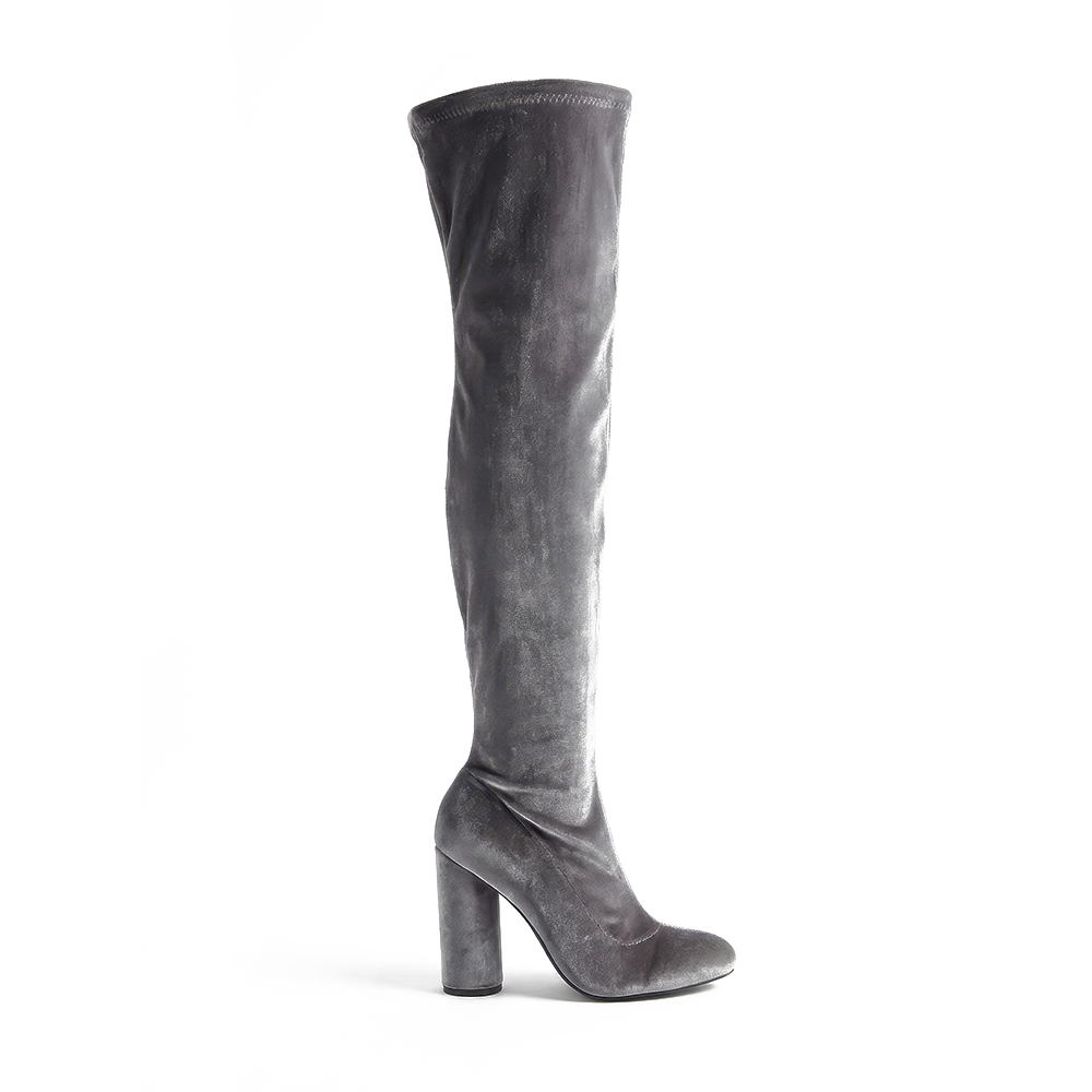 BUCANERA FRH TERCIOPELO GRIS N36