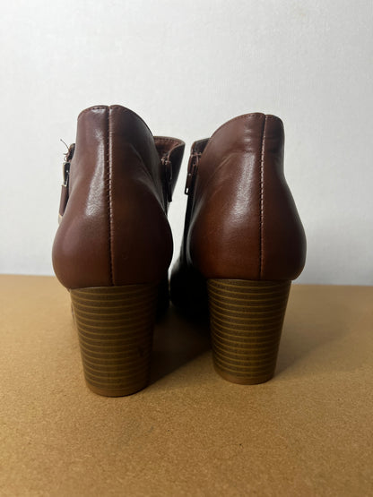 BOTINES STYLE & CO CAFE OSCURO N39